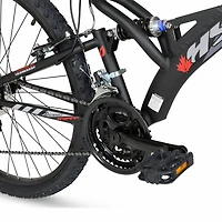 26" Hyper Bicycles Bear Mountain Full Suspension Men's Aluminum Mountain Bike