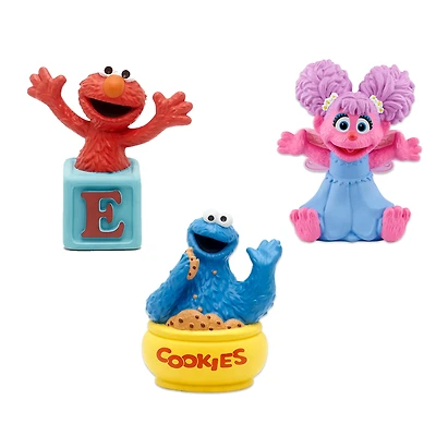 tonies Ensemble Sesame Street Tonies – Elmo, Abby Cadabby, Cookie Monster (Anglais)