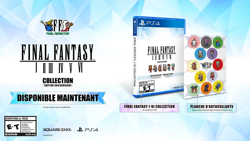 Jeu vidéo Final Fantasy I-VI Collection Anniversary Edition pour (PS4)