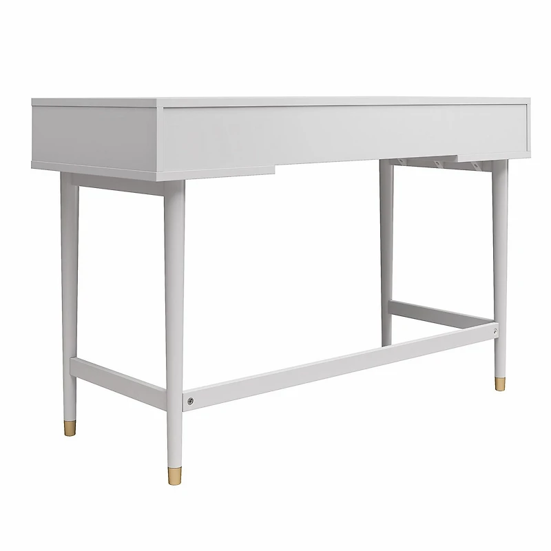 Bureau Elizabeth de CosmoLiving, gris colombe