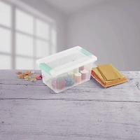 Sterilite Clear Medium Clip Box