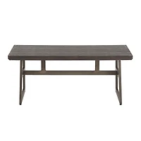 Geo Industrial Bench by LumiSource