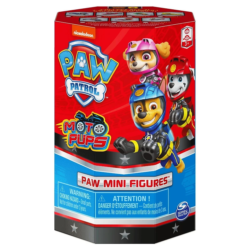 PAW Patrol, Dino Rescue Collectible Blind Box Mini Figure and Mystery Dinosaur (Style May Vary)