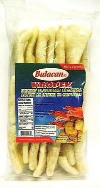 Bulacan Kropek (craquelins aux crevettes) Snack 70 g par sachet Bulacan Kropek (craquelins aux crevettes) Snack 70 g par sachet