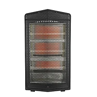 Pelonis 1500W Electric Quartz Radiant Heater with 3-Heat Settings, Quartz Heater