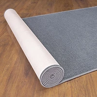 Ottomanson Ottohome Collection Non-Slip Rubberback Modern Solid Design Indoor Rug