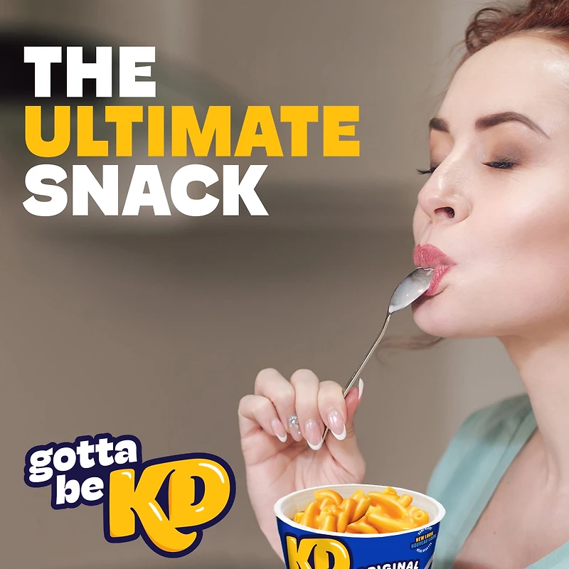 Kraft Dinner Original Macaroni & Cheese Snack Cups