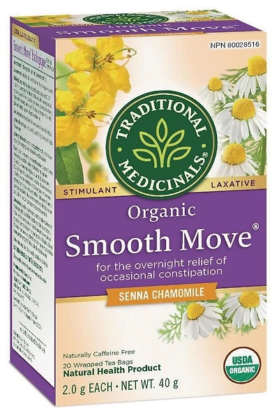 Smooth Move® camomille biologique Traditional Medicinals