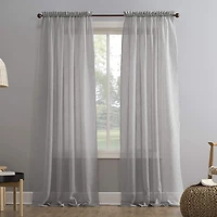 Sun Textile Crushed Rod Pocket Curtain