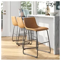 Heavenly Collection Tabouret de bar marron ENSEMBLE DE 5