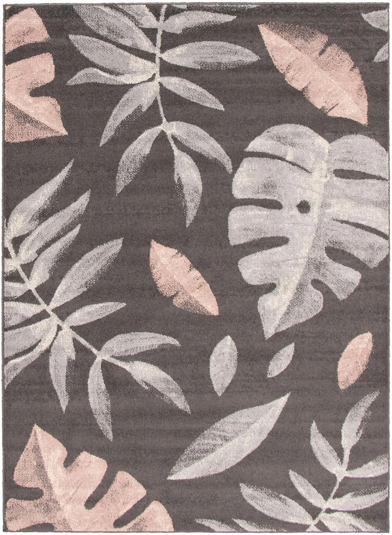 Tapis d'Interieur ECARPET Floral pour Salon, Chambre à Coucher, d'Enfant Collection Presly