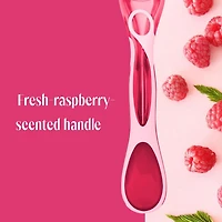 Rasoirs jetables pour femmes au parfum Raspberry Rain de marque Skintimate 4 rasoirs jetables