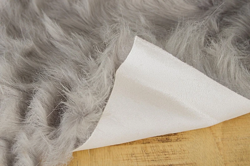 Tapis Hudson En Fausse Fourrure De Mouton H-Luxe