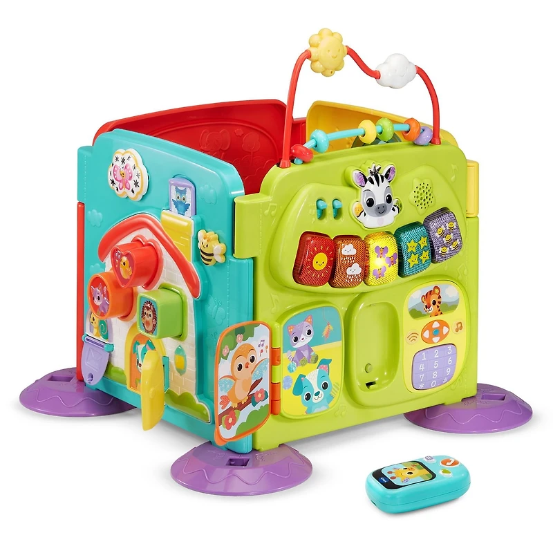 VTech Baby 4-in-1 Steps & Stages Activity Center With Movable Panels - Walmart Exclusive - English Version, 3+ Months, 3+ Months