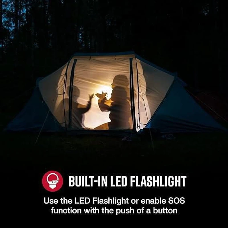 Cobra RX380TTC Radios Bidirectionnelles/Talkie-Walkies - Robuste, résistant à l'eau et portée allant jusqu’à 50 km - Lot de 2 Résistants aux intempéries