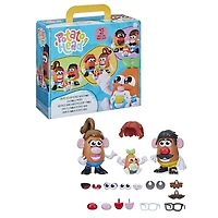Potato Head, La famille Patate, 45 pièces pour créer et personnaliser des personnages de la famille Patate, jouet pour enfants, dès 2 ans