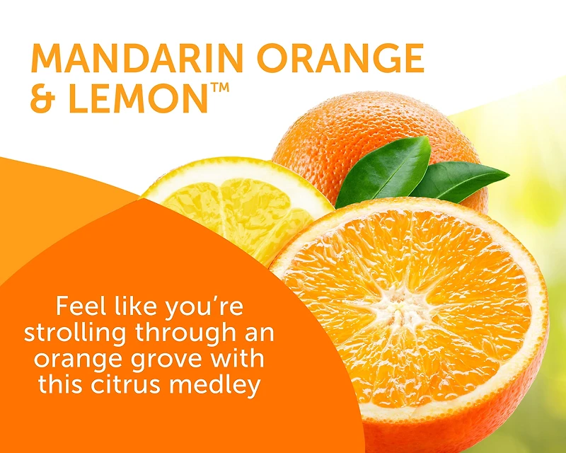 Désodorisant Bright Air Super Odor Eliminator, Mandarine et Citron Frais, 400 ml