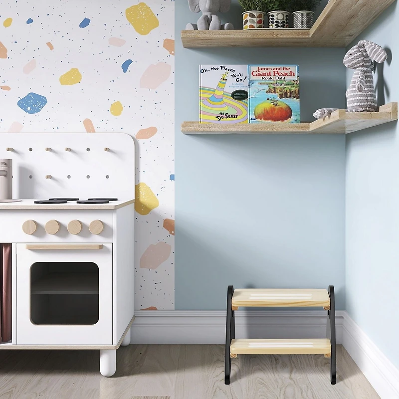 Dream On Me Skyward Tabouret marchepied polyvalent pour enfants avec base antidérapante