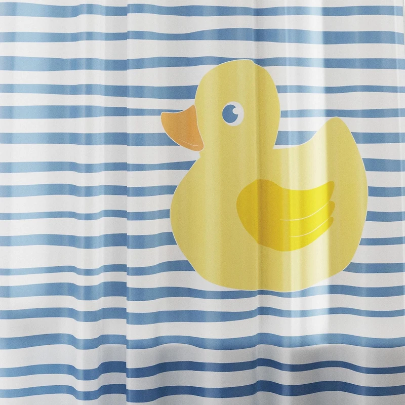 Mainstays Decorative Waterproof Recycled PEVA Shower Curtain, Assorted Styles and Colors