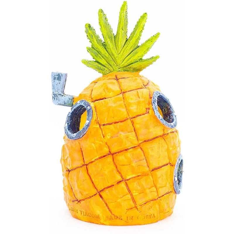 Ornement de résine de maison Penn Plax d'ananas Spongebob