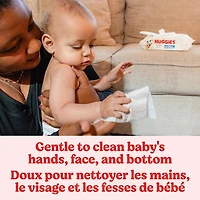 Lingettes pour bébés Huggies Simply Clean au parfum frais, 11 emballage à couvercle rabattable (total de 704 lingettes) 11 emballage | Total de 704 lingettes