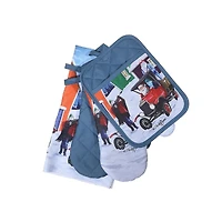 4 Pc Set De Cuisine (Père Noël Helpers)
