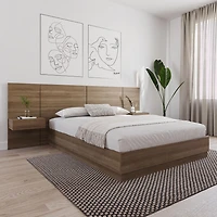 Nexera Milano Panneau d'extension de table de nuit flottante