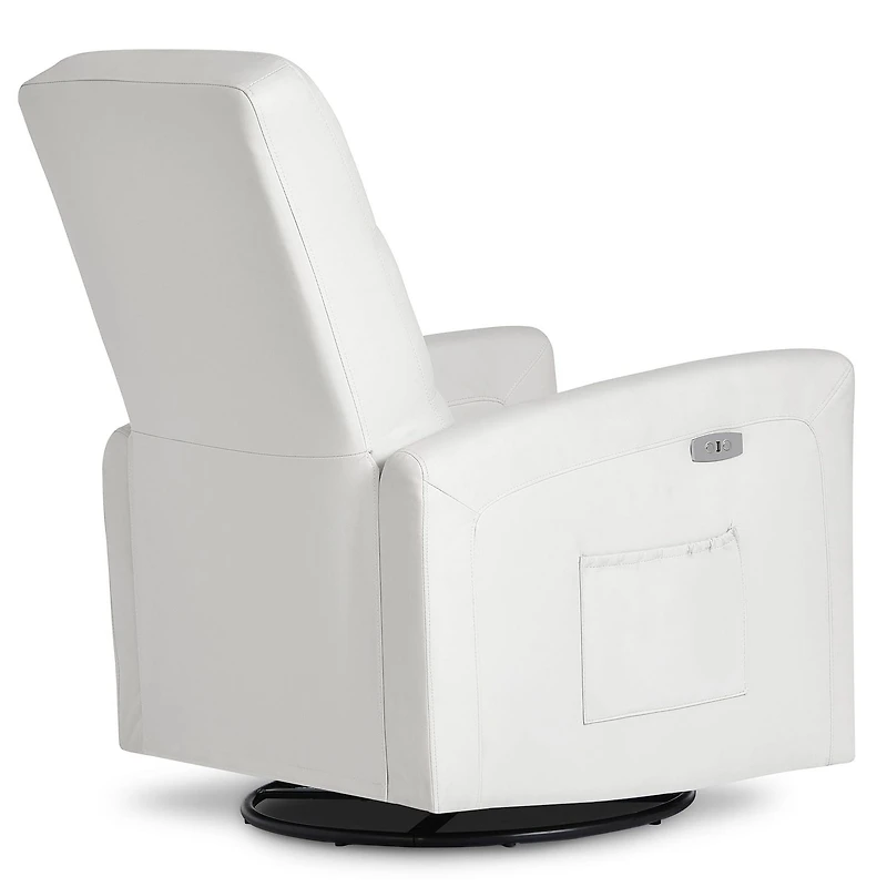 Dream On Me Berkley Leatherette Glider/ Power Recliner / Swivel Glider / Easy assembly Glider Chair