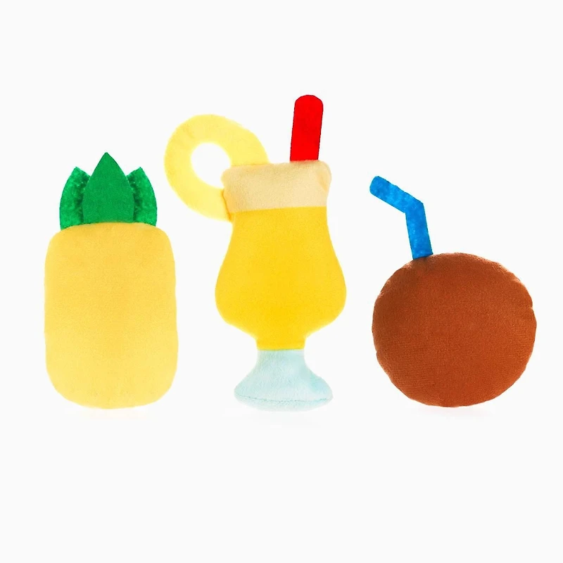 Hugsmart Pina Colada Dog Plush Toy