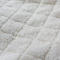 SmartFit Waterproof Faux Sherpa Loveseat Furniture Cover, 3-Piece, for Dogs, Pets, Machine Washable, Cream