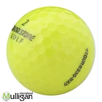 Mulligan - 36 balles de golf récupérées Bridgestone Tour B330-RX 4A, Jaune