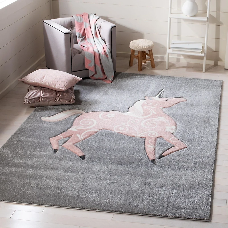 Safavieh Carousel Kids Dalach Unicorn Area Rug