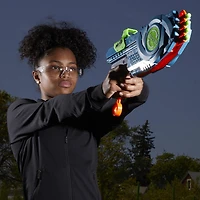Nerf Elite 2.0 Flipshots Flip-8 Blaster with 8 Dart Barrels That Flip to Double Your Firepower, 8-Dart Capacity, 8 Official Nerf Elite Darts
