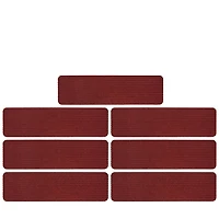 Ottomanson Lifesaver Collection Utility Ribbed Stair Tread