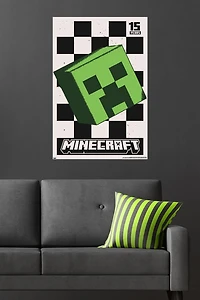 Minecraft : 15e anniversaire - Creeper postérisé