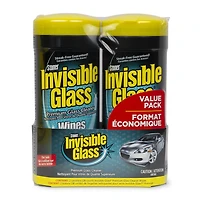 Invisible Glass Lingettes 28 comptes 2 paquets