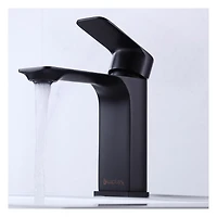 The akuaplus® Round Single-Hole Lavatory Faucet ELENA.