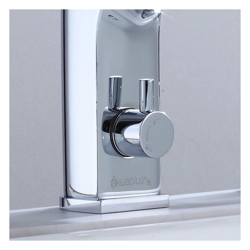 akuaplus® Roman Bathtub Faucet ELENA with Hand Shower in solid brass 3 pieces
