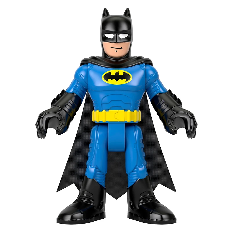 Imaginext DC Super Friends Batman XL Figure 10-Inch Poseable Preschool Toy, Black & Blue