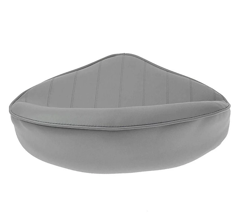 Blue Dog Marine Pro Pedestal Casting Seat (Gray), 15"(W) x 12"(D) x 6"(H) Cast Seat, Standard 4-Bolt Mounting Casting Deck Seat