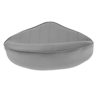 Blue Dog Marine Pro Pedestal Casting Seat (Gray), 15"(W) x 12"(D) x 6"(H) Cast Seat, Standard 4-Bolt Mounting Casting Deck Seat