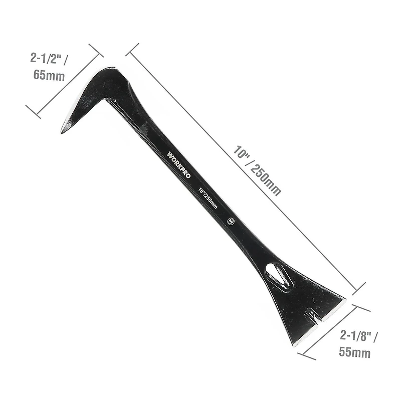 WorkPro 10 po Barre de moulage