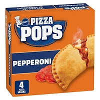 Pillsbury Pizza Pops, Pepperoni, Collations Pizza Surgelées, 380 g, 4 unités 4 pizza collations, 380 g