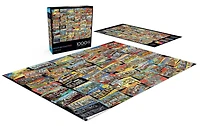 Buffalo Games - Signature Collection - 50 States Vintage - 1000 Piece Jigsaw Puzzle
