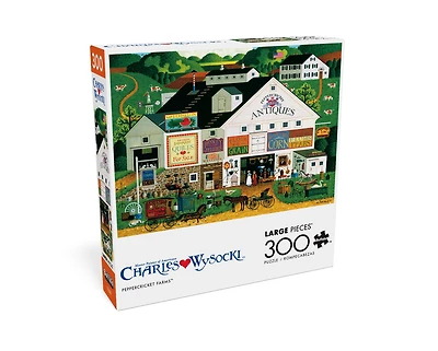 Buffalo Games Peppercricket Farms Puzzle de 300 pièces imbriqué pour adultes de 14 à 99 ans
