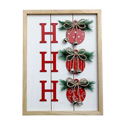 Wooden Wall Hanging (Hohoho)
