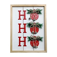 Wooden Wall Hanging (Hohoho)
