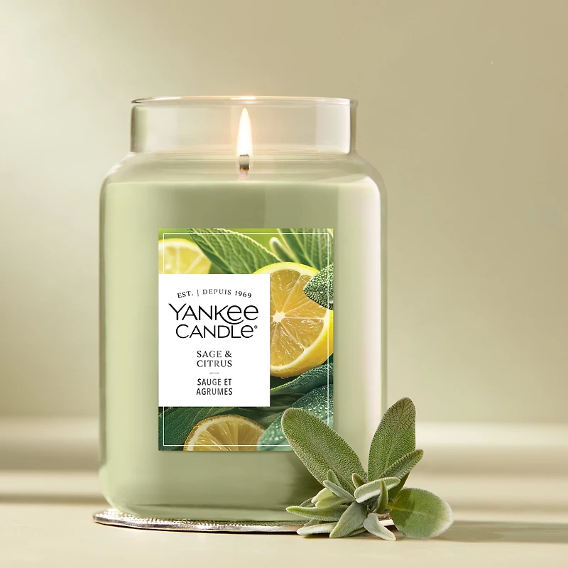 Bougie parfumée Yankee Candle, format original grande jarre 1 mèche