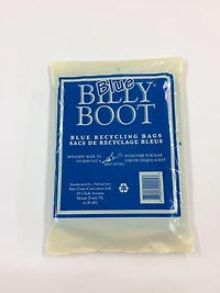 Sacs de recyclage Billy Boot Blue 26" x 34" 20 sacs de recyclage bleus forts