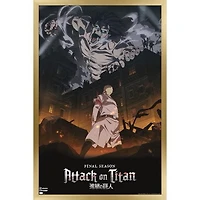 Attack on Titan: Season 4 - Key Visual 1 Wall Poster, 22.375" x 34"